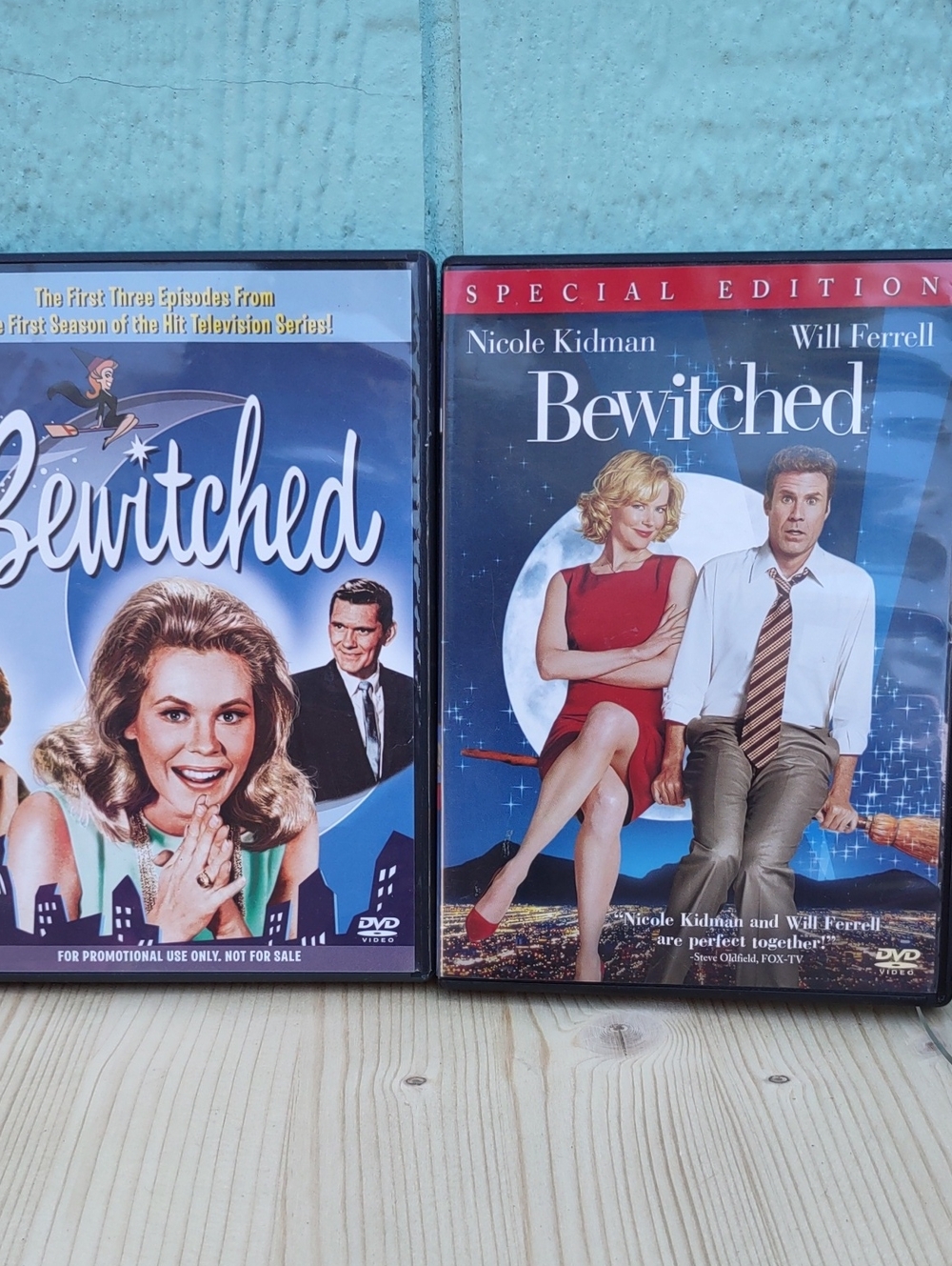 Bewitched Original And The Movie Dvds